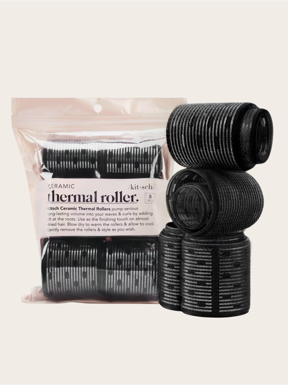 Kitsch Ceramic Thermal Rollers NEW
